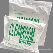 High Quality Class 100 Laser Sealed Lint Free Polyester Cloth 1009 Cleanroom Wipers 6 x 6